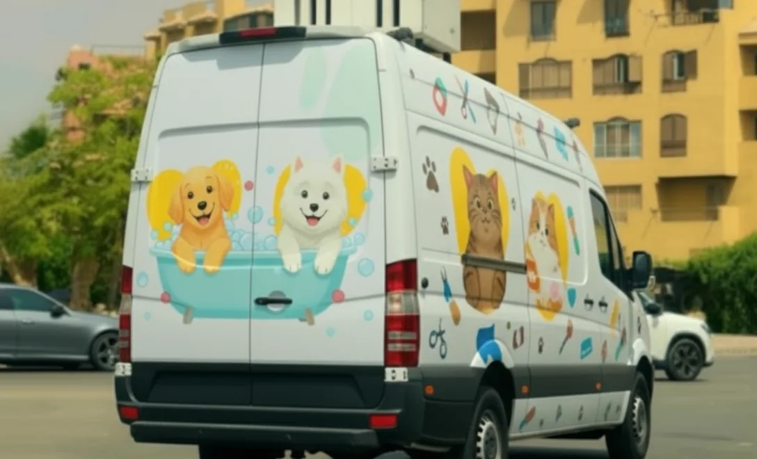 Succeed with a Mobile Dog Grooming Van